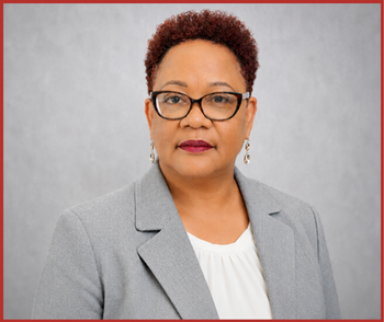 Portrait of Angela Wade, Director of Enterprise Applications