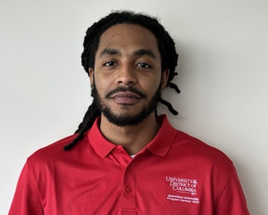 Business operations intern Justin Beatty