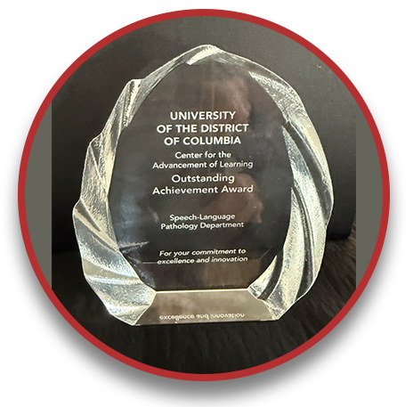 Outstanding achievement award