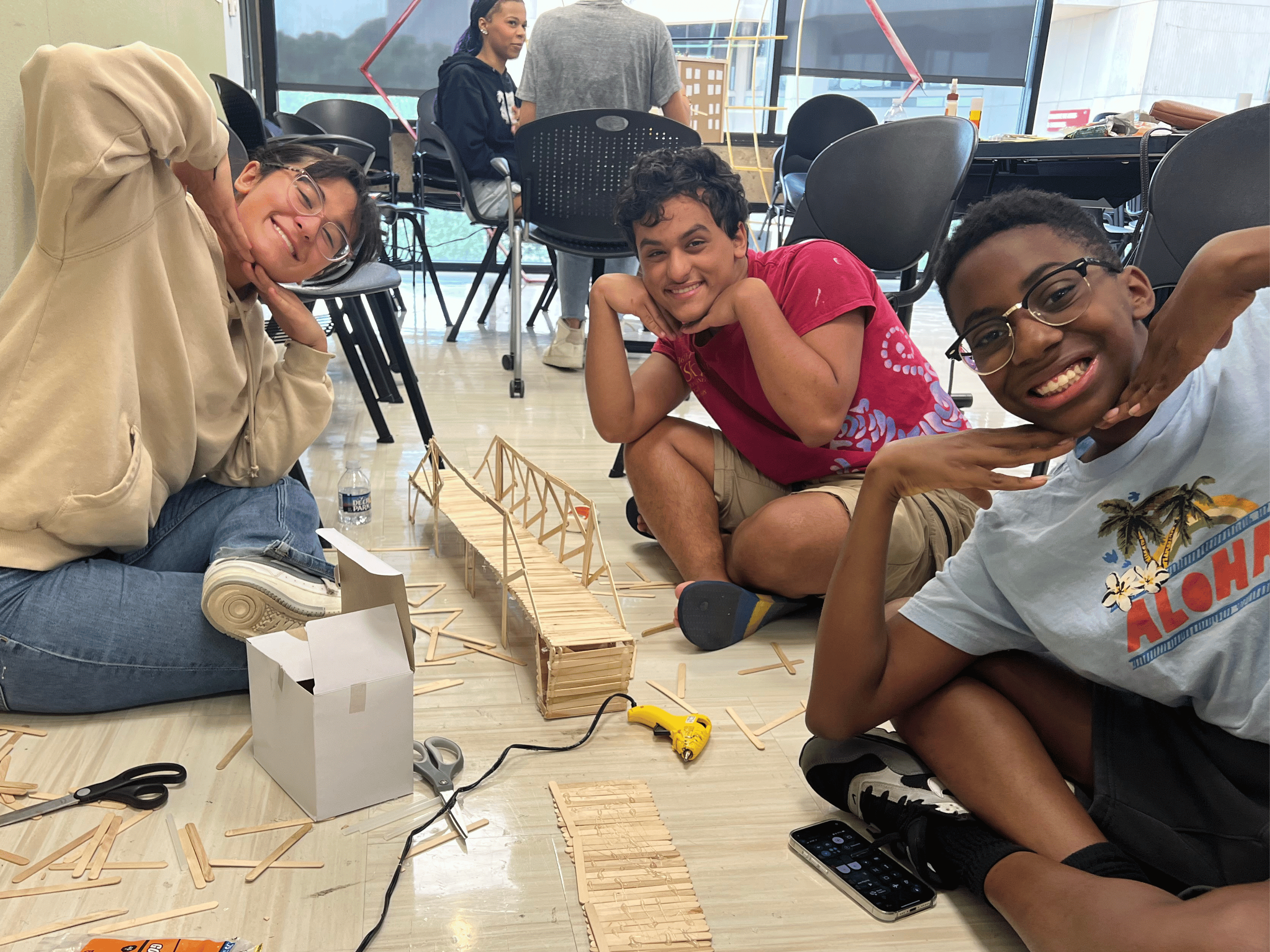 Participants at Architecture Summer Camp 2025