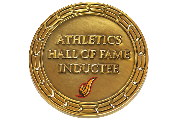 Hall of Fame medallion