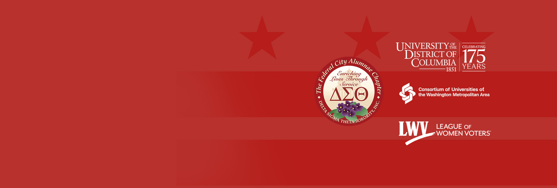 Candidates forum logos