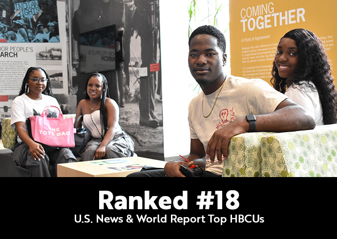 four colleges student in the student lounge