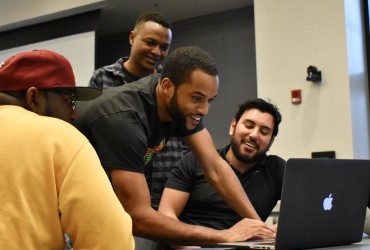 UDC students collaborating