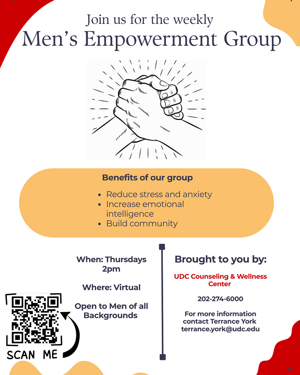 Men's Empowerment flyer