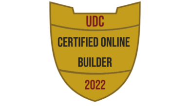 UDC Certified Online Builder 2022