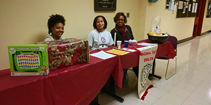 Sigma Tau Delta are participating in the “Words with Children” gift drive