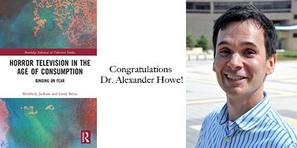 Congratulations Dr. Alexander Howe – New Article