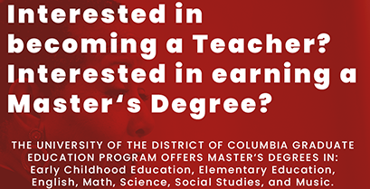 Interested in becoming a Teacher? Interested in earning a Master’s Degree?