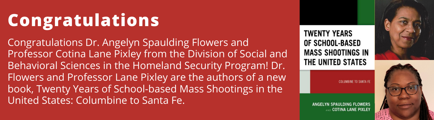 UDC Professors authors of new book – Twenty Years of School-based Mass Shootings in the United States: Columbine to Santa Fe