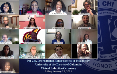 Psi Chi Induction – Spring 2020 & Spring 2021