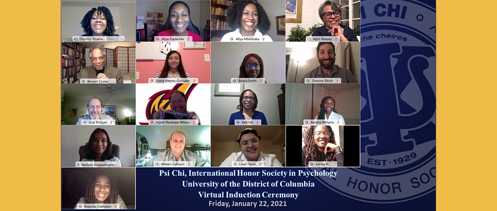 Psi Chi Induction – Spring 2020 & Spring 2021