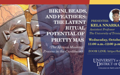 Caribbean Literature Lecture | Wednesday, October 26th @ 11:00 a.m.