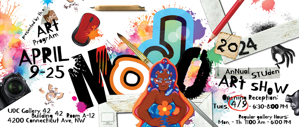 Mojo Web Banner 2024 UDC Student Artshow