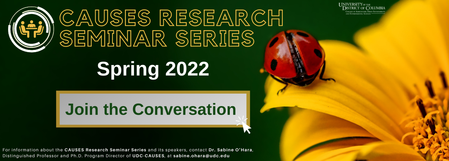 CAUSES Research Series for Spring 2022 IMage