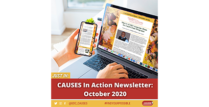CAUSES in Action – Newsletter – October 2020