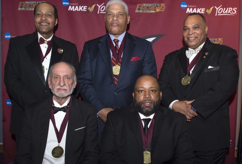 Awardees at Hall of Fame Dinner
