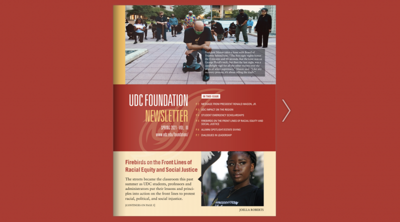UDC Foundation Newsletter Spring 2021