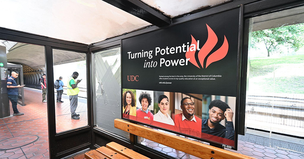 UDC’s Brand Awareness Campaign Lights Up DC