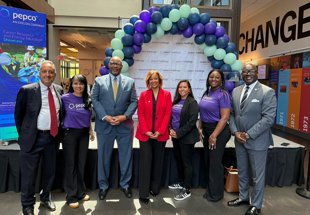 Pepco representatives at UDC