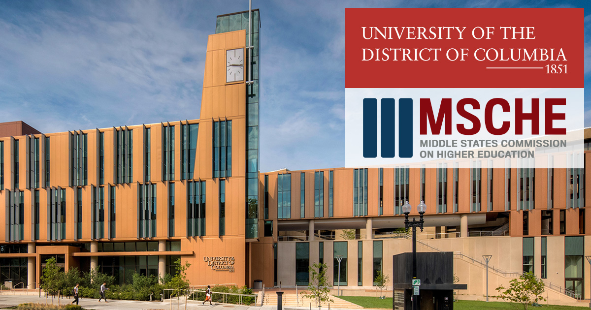 UDC Van Ness Campus Middle States logo