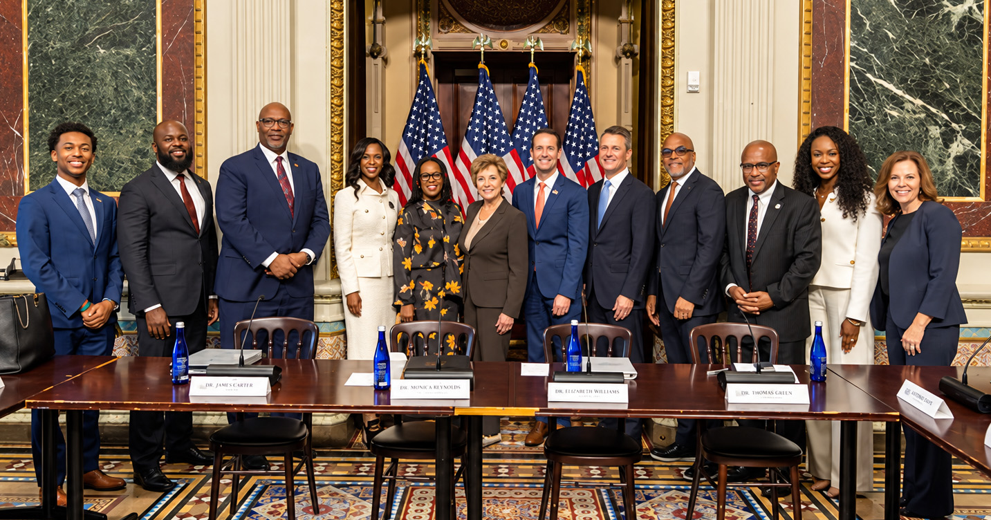 President Edington Joins HBCU Leaders as Federal Officials Announce $174 Million Investment