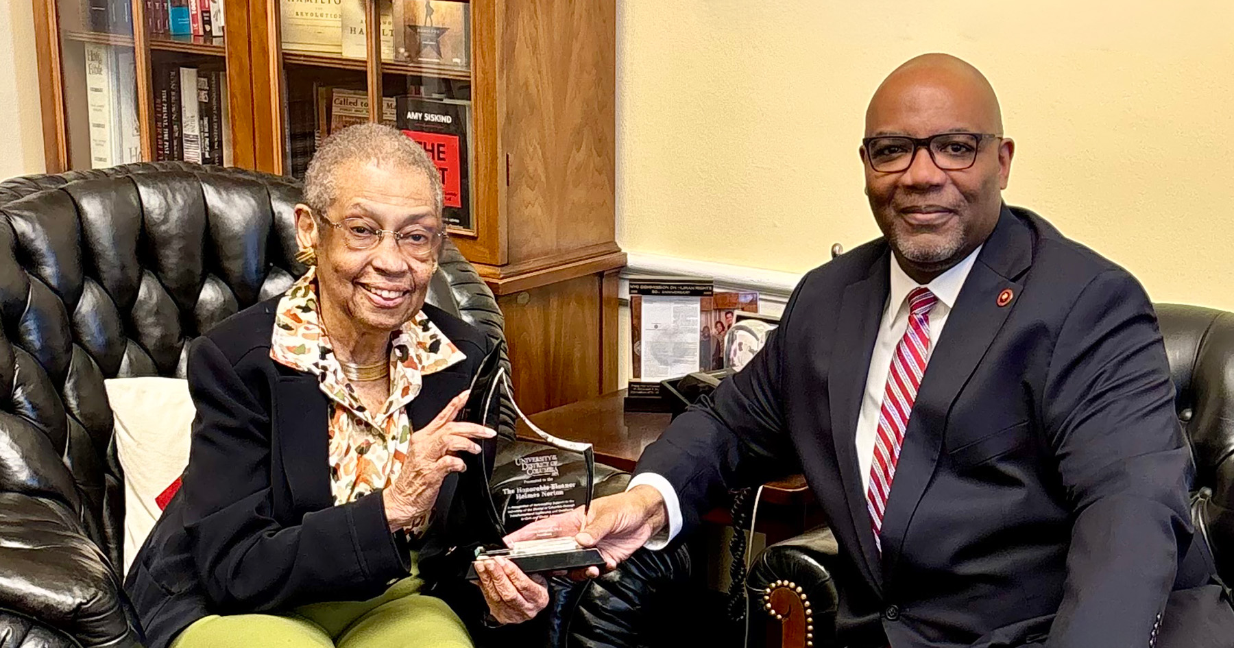 UDC Honors Delegate Eleanor Holmes Norton for Her Transformational Leadership and Advocacy 