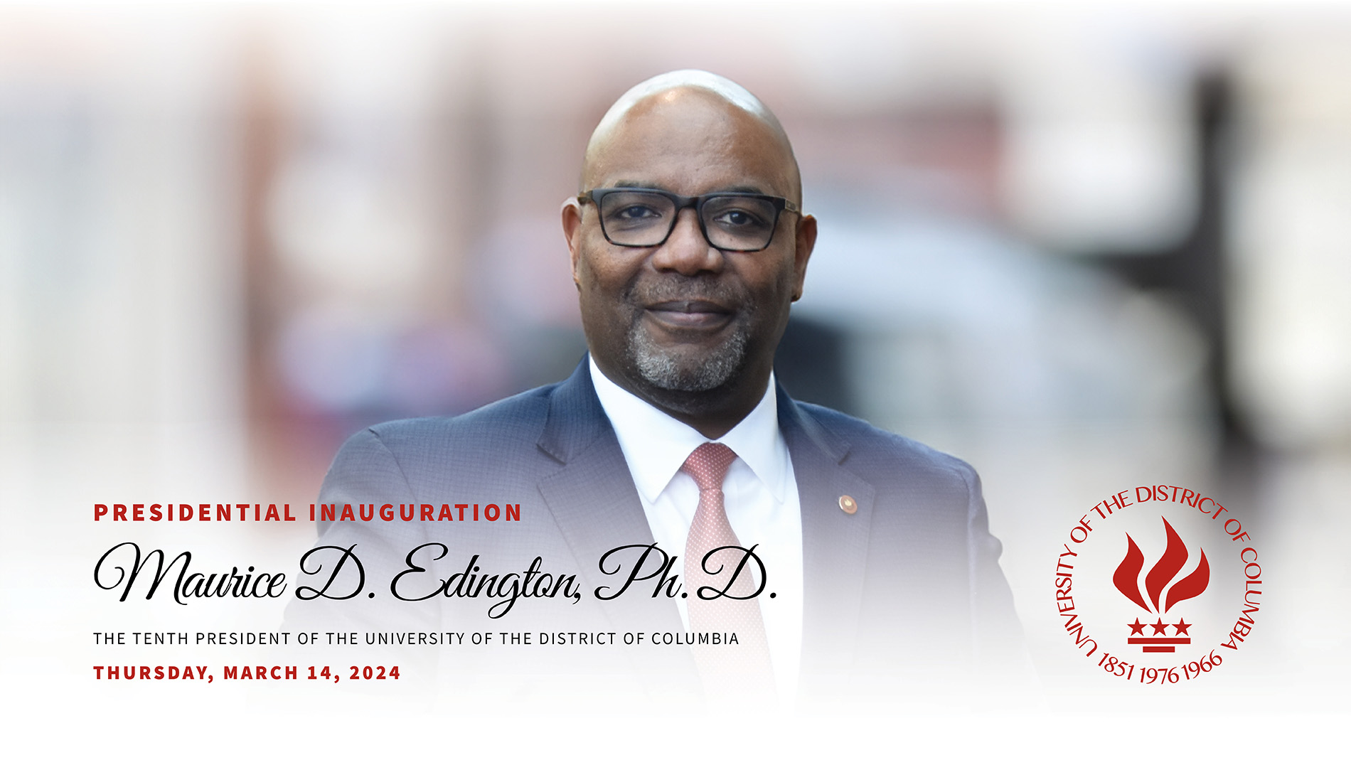 UDC Inauguration Program cover