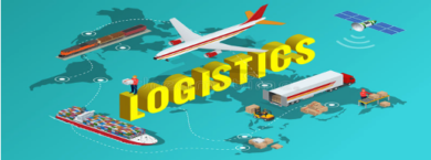 Logistics graphic image