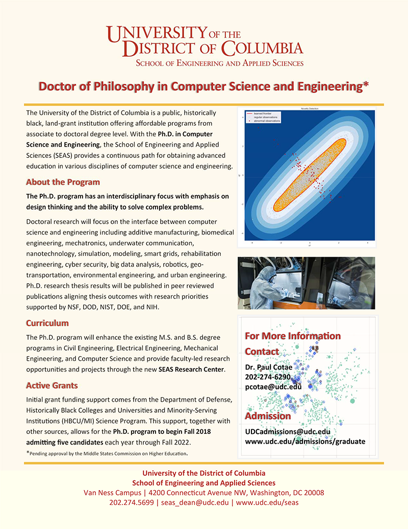 Flyer: Doctor of Philosophy in Computer Science and Engineering*