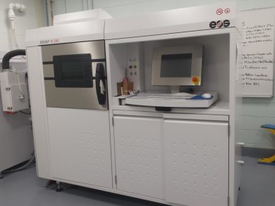 Additive Manufacturing Laboratory - With Department of Defense support we have acquired production grade Laser Metal Sintering machine from EOS. This give us ability to conduct research and education in fast growing additive manufacturing field on UDC campus.