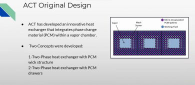 Slides from Design and Fabrication of an Additively Manufactured Vapor Chamber Heat Exchanger for Space Applications by Jelani Guise, Ibrahim Alghamdi, Yasser Alghamdi, Drew Gray