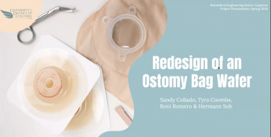 Slide from Redesign of Ostomy Bag Wafer System by Sandy Collado, Tyra Coombs, Roni Romero, Hermann Soh