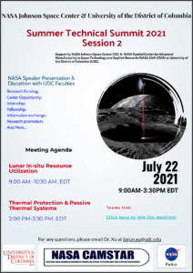 Summit July 22 2021 session 2 flyer