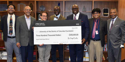 UDC receives $300K grant from Propel Center to support AgriTech in Anacostia