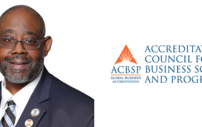 Alumnus and professor receives the 2022 ACBSP Teaching Excellence Award