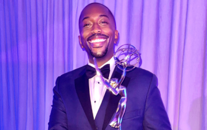 Alumnus strikes gold at the 49th annual Daytime Emmy Awards and advises students to ‘chase your purpose’