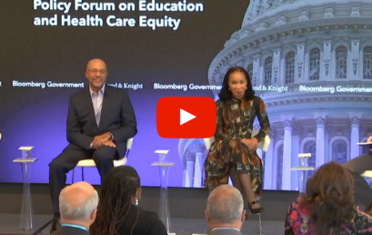 President Ronald Mason Jr. participates in Bloomberg Government talk