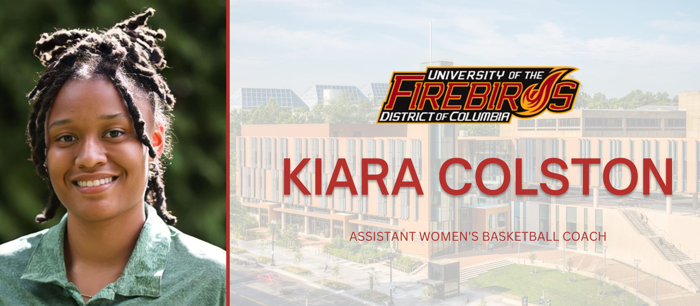 UDC Athletics welcomes new women’s basketball assistant coach
