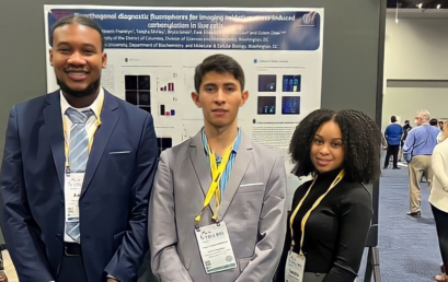 Chemistry students present research at the 2022 ASCB Conference