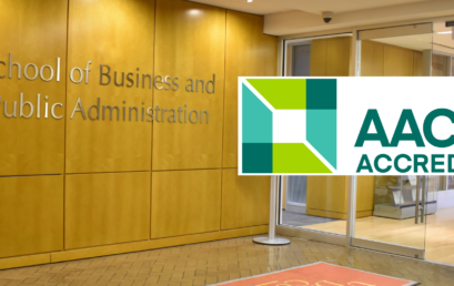 SBPA recognized for prestigious AACSB accreditation, inducted into honor society