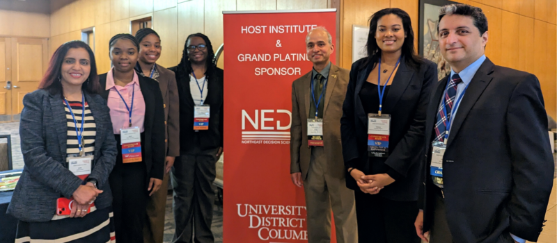 UDC makes history as first HBCU to sponsor prestigious NEDSI conference