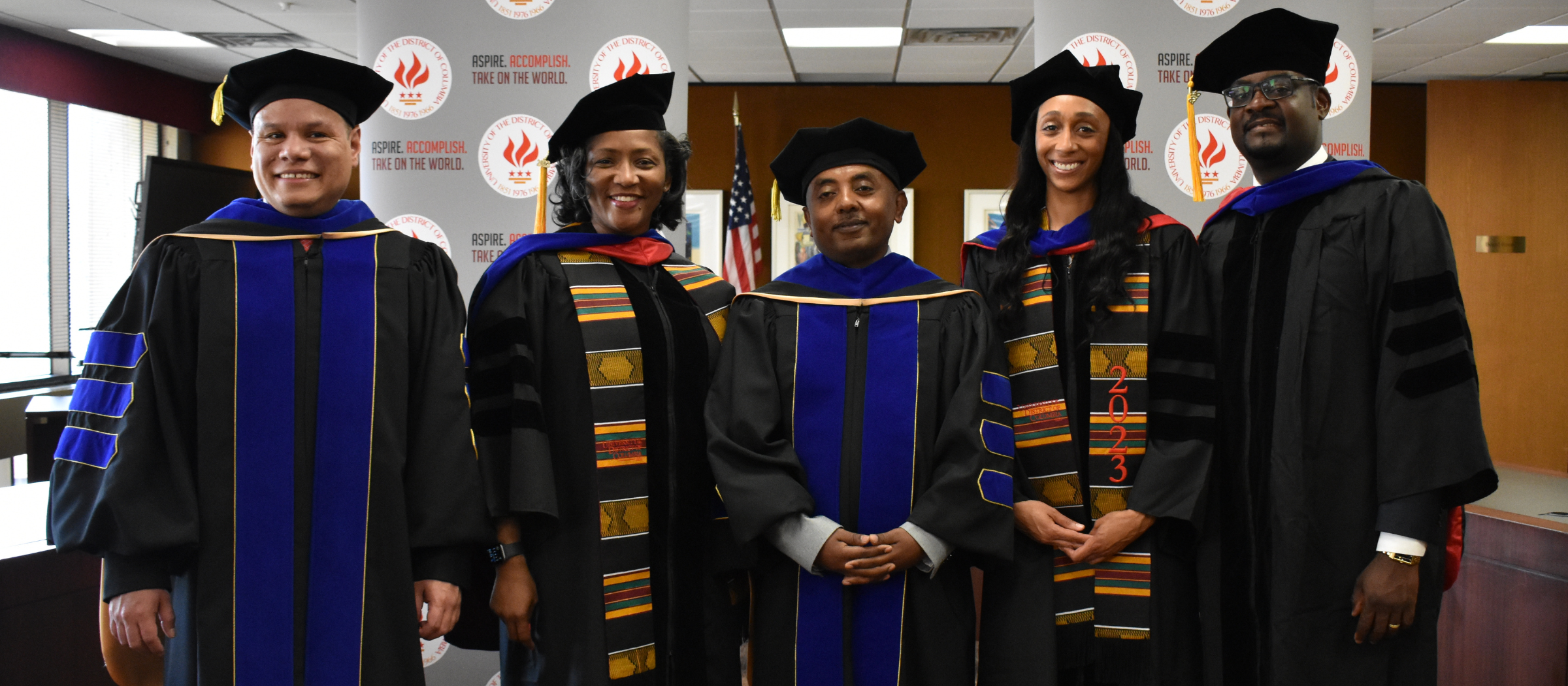 First Ph.D. graduates in UDC’s history from SEAS and CAUSES celebrated