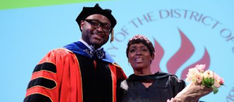 Formerly Homeless, UDC Alumnae Credits the University for Her Fresh Start and Ability to Fight for Others