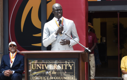 UDC Alumnus and UDC Hall of Famer Spreads the Love of Basketball Throughout Africa