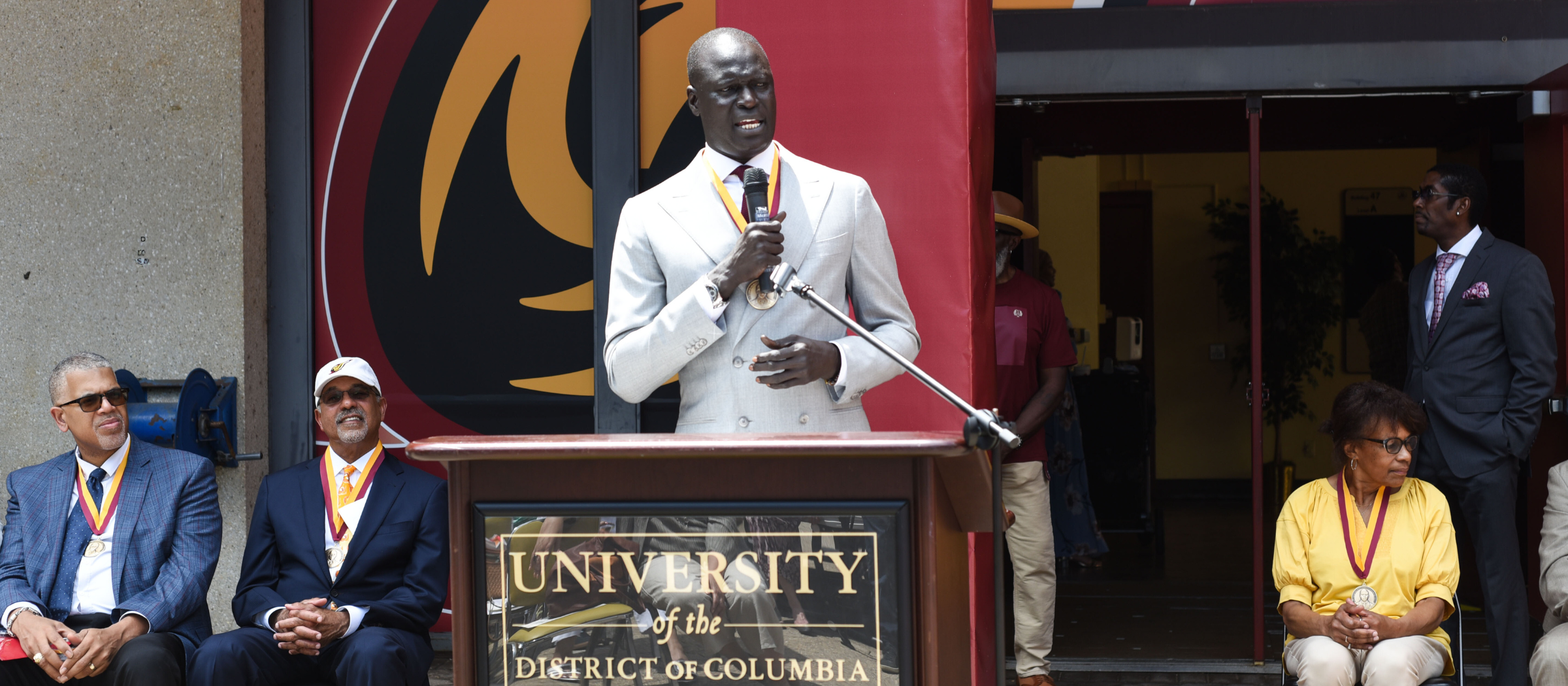 UDC Alumnus and UDC Hall of Famer Spreads the Love of Basketball Throughout Africa