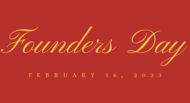 Founders’ Day SAVE THE DATE – Award Nominations are open