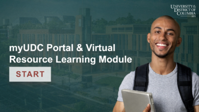 myUDC Portal & Virtual Resource Learning Module Image