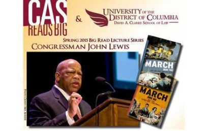 Congressman John Lewis and Co-Author John Aydin to Discuss Book at UDC