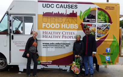 CAUSES NEW FOOD TRUCK AT THIS WEEKEND’S KICK-OFF OF THE NEW EAST CAPITOL URBAN FARM